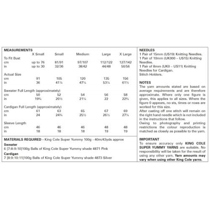 king-cole-knitting-pattern-sweater-cardigan-knitted-in-super-yummy-5974