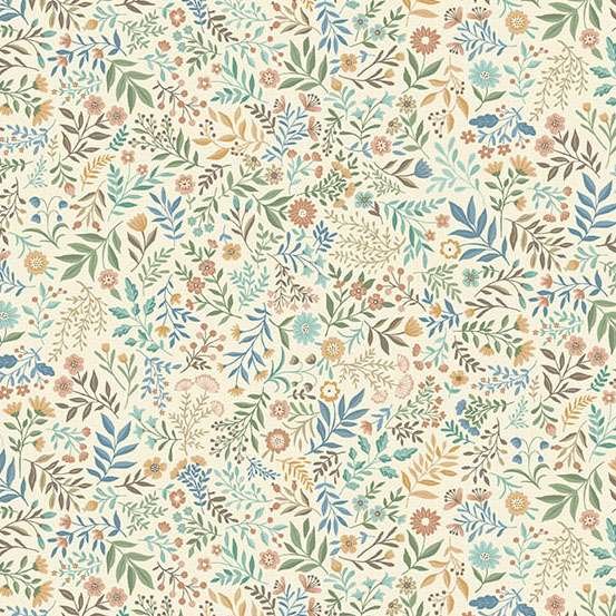 Makower Wildwood Meadow – Cream 264/Q Patchwork & Quilting Fabric