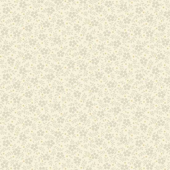 Makower Chestnut Meadow Daisy – Alabaster 2/10532L Patchwork & Quilting Fabric