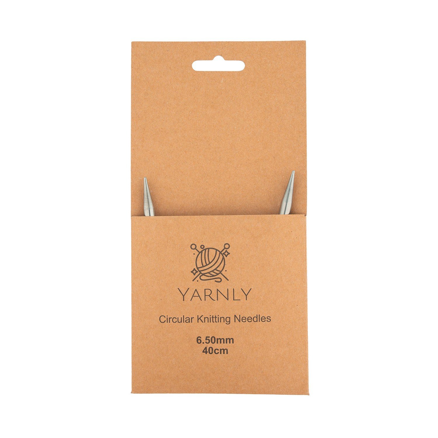 Yarnly Circular Knitting Needles 6.5mm 40cm
