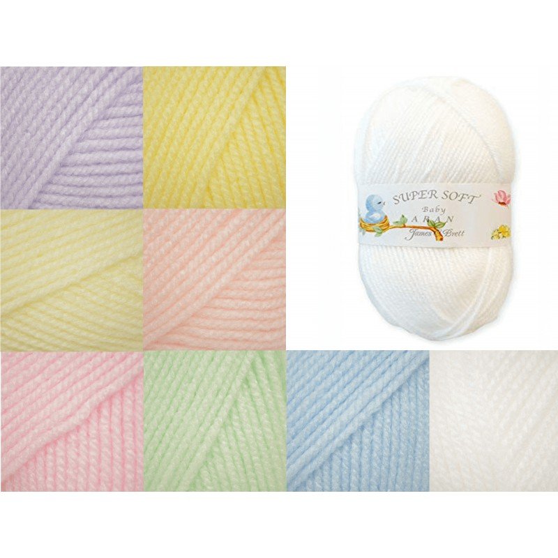James C Brett – Baby Aran 100g