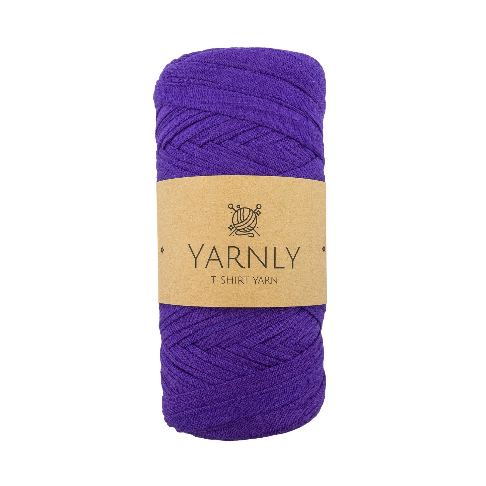 Yarnly T-shirt Yarn Purple 30