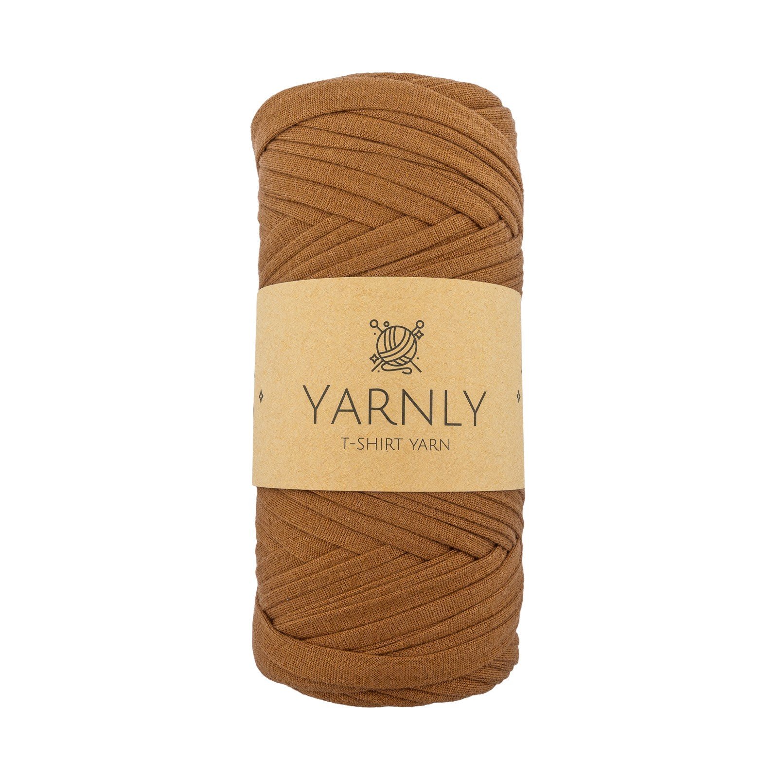 Yarnly T-shirt Yarn Brown 15