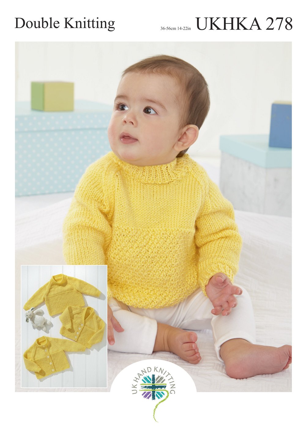 UKHKA Cardigans & Sweater Knitting Pattern Leaflet UKHKA 278 6 ukhka278