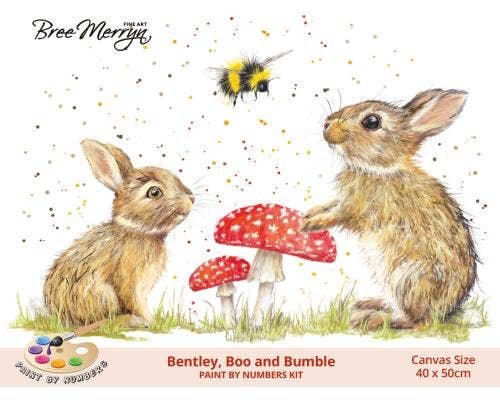 Bree Merryn Paint By Numbers 40cm x 50cm – Bentley Bobo & Bumble