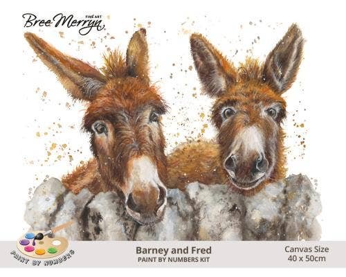 Bree Merryn Paint By Numbers – Barney & Fred