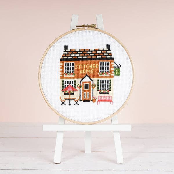 Caterpillar Cross Stitch The Stitcher Arms Pub – Cross Stitch Kit