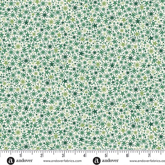 Makower The Nutcracker Twinkle Cream and Green MU-225-QG Patchwork & Quilting Fabric 10 Makower The Nutcracker Twinkle Cream and Green MU-225-QG Patchwork & Quilting Fabric