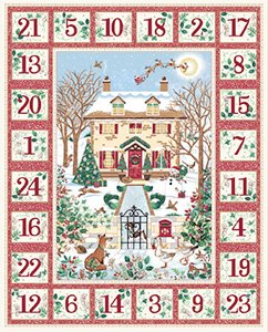 Advent Calendar – Country Christmas by Makower UK
